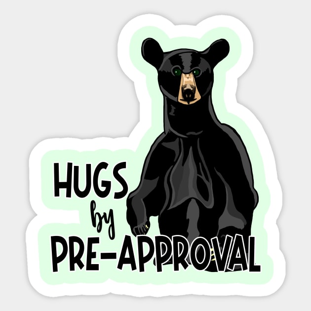 Hugs by Pre-approval Sticker by JKP2 Art
